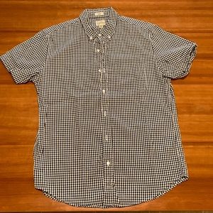 COPY - J. Crew gingham slim M button up